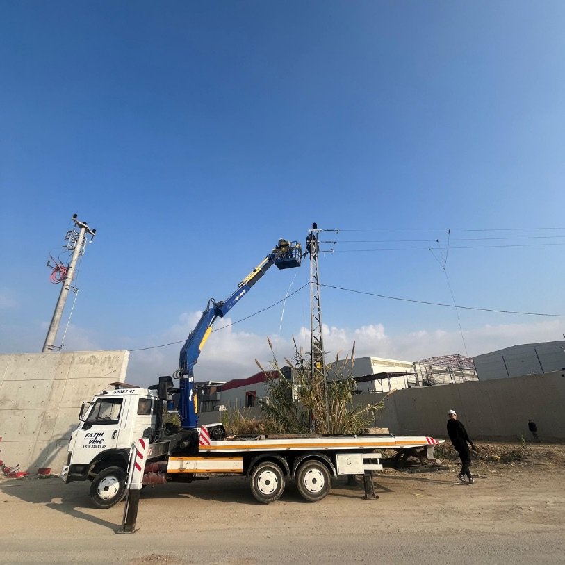 Vinç kiralama hizmeti tarsus